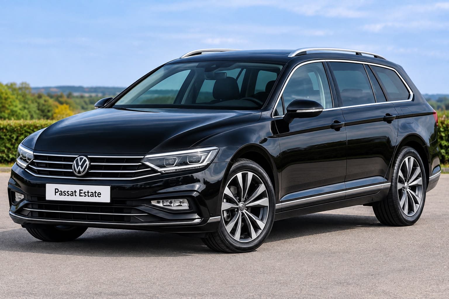 Estate Car VW Sharam 2026 - Book 1-4 passenger taxi from CABS WALTON Walton On Thames Estate Car VW Sharam 2026 taxi vehicle - CABS WALTON Walton On Thames airport transfer fleet - 1-4 passengers 4 Large Bags