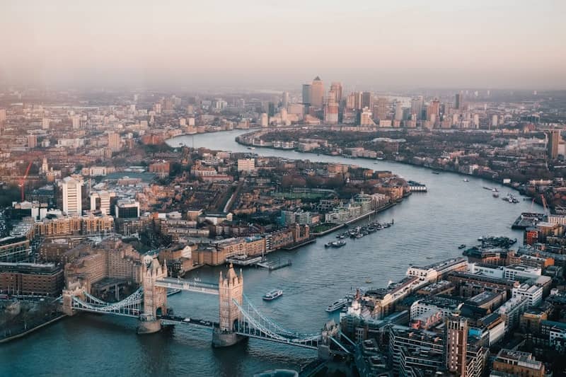 Book taxi from Walton On Thames to London City Airport - Fixed fare, ~50 min London City Airport (LCY) taxi transfer from Walton On Thames by CABS WALTON - 25 miles, ~50 min journey